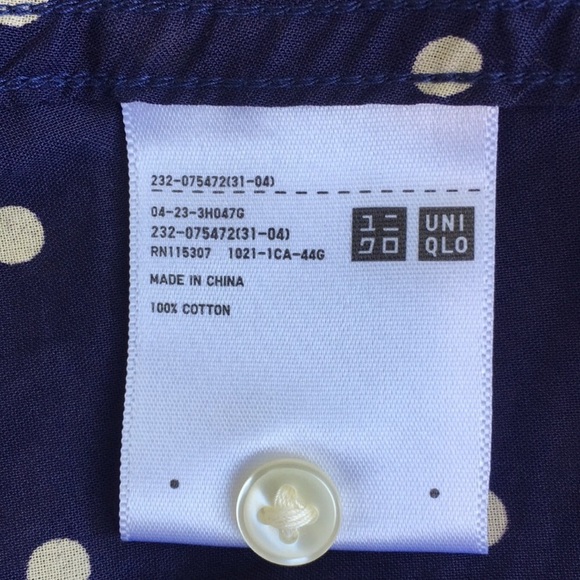 Uniqlo Polka Dot Shirt - Picture 6 of 7